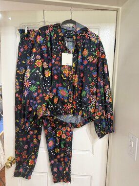 NEW with Tags $250 2pc Tibi Jacket w Hood & Pants S-M